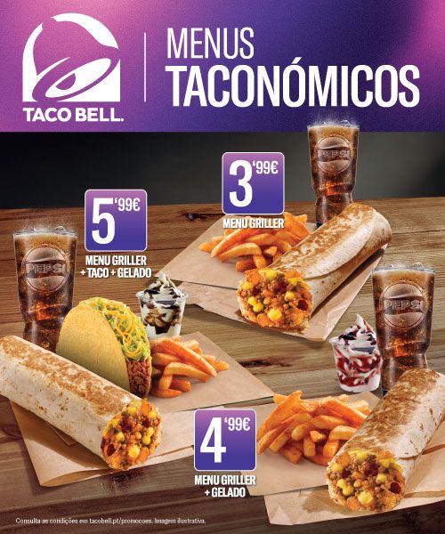 Taco Bell - Menus  Taconómicos